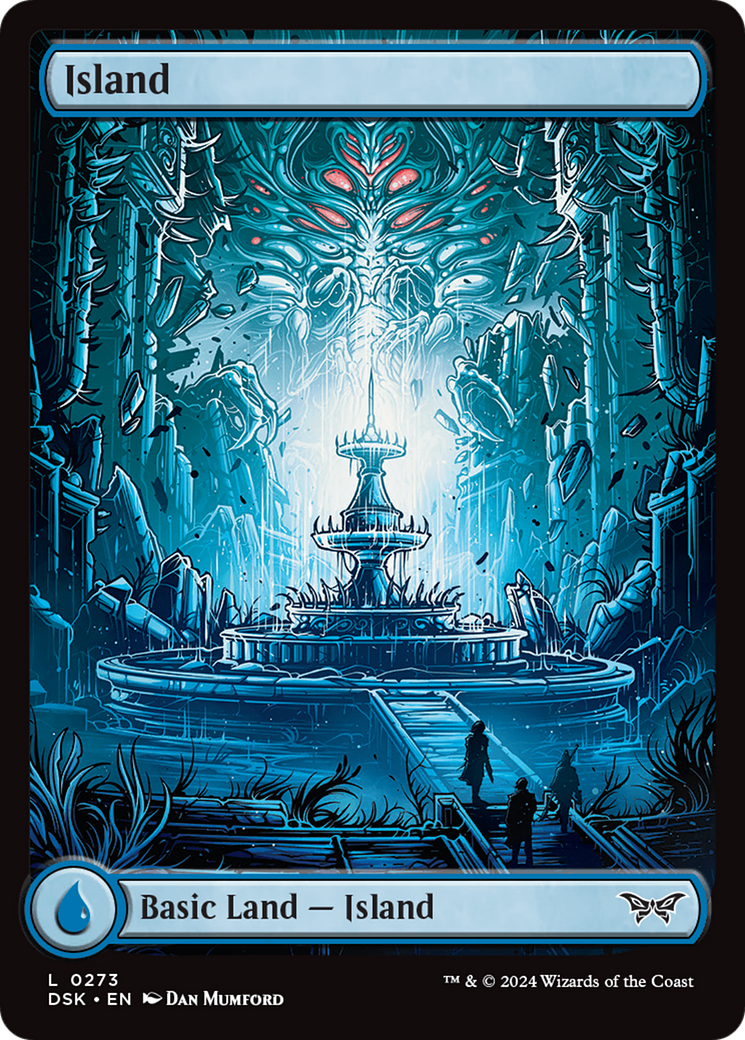 Island (273) - Full Art [Duskmourn: House of Horror] | Nerdhalla Games