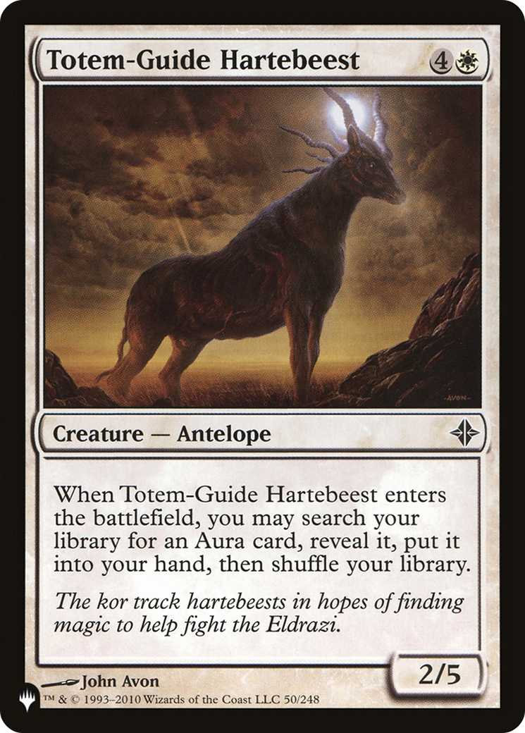 Totem-Guide Hartebeest [The List Reprints] | Nerdhalla Games