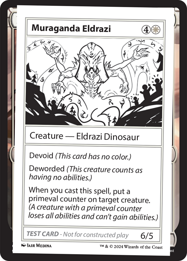 Muraganda Eldrazi [Mystery Booster 2 Playtest Cards] | Nerdhalla Games