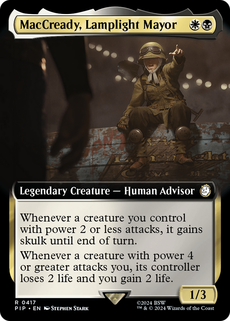 MacCready, Lamplight Mayor (Extended Art) [Fallout] | Nerdhalla Games