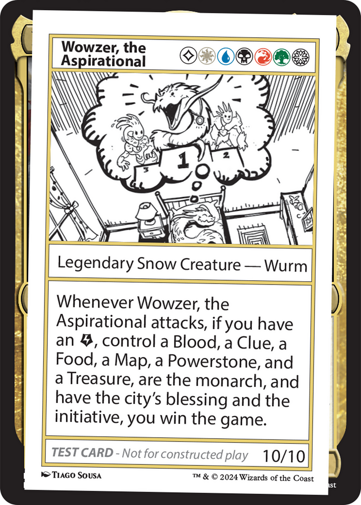 Wowzer, the Aspirational [Mystery Booster 2 Playtest Cards] | Nerdhalla Games