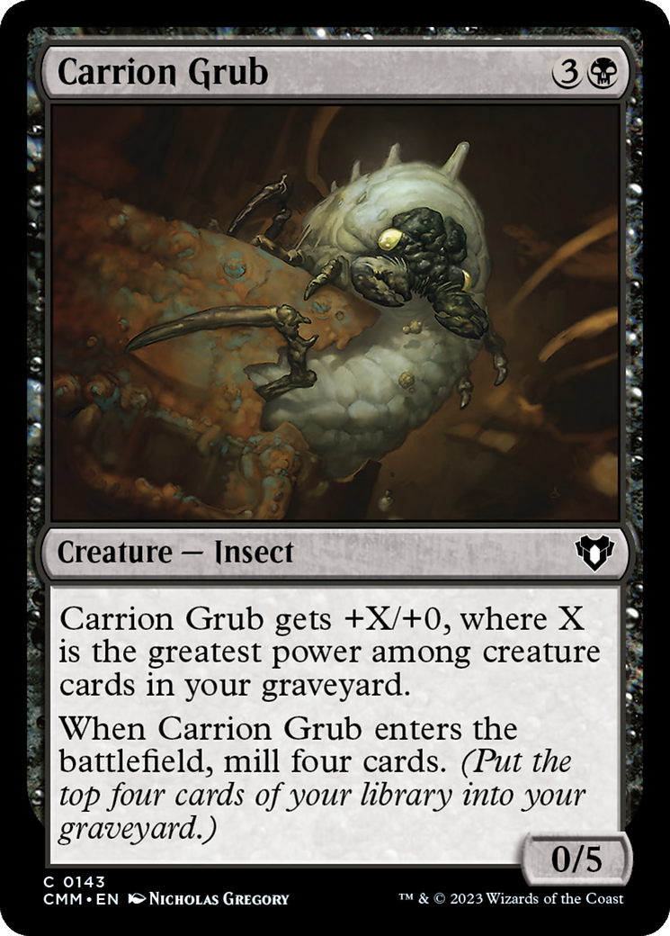 Carrion Grub [Commander Masters] | Nerdhalla Games