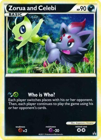 Zorua and Celebi (Jumbo Card) [Miscellaneous Cards] | Nerdhalla Games