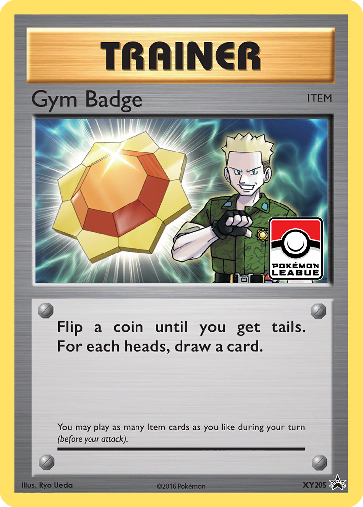 Gym Badge (XY205) (Lt. Surge) [XY: Black Star Promos] | Nerdhalla Games