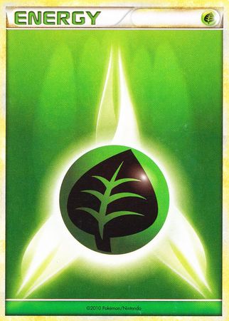 Grass Energy (2010 Unnumbered HGSS Style) [League & Championship Cards] | Nerdhalla Games