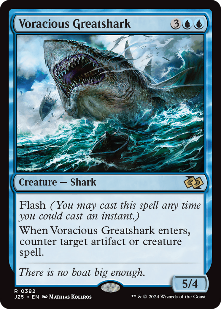 Voracious Greatshark [Foundations Jumpstart] | Nerdhalla Games