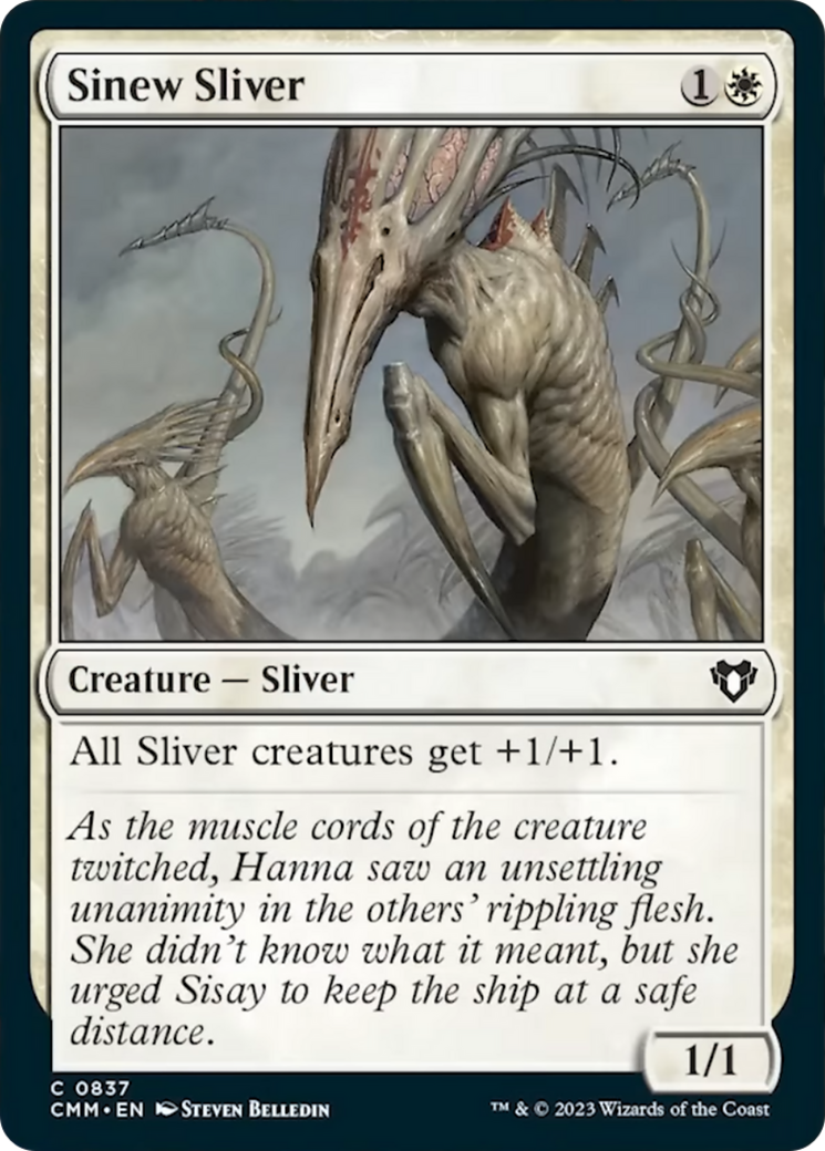 Sinew Sliver [Commander Masters] | Nerdhalla Games