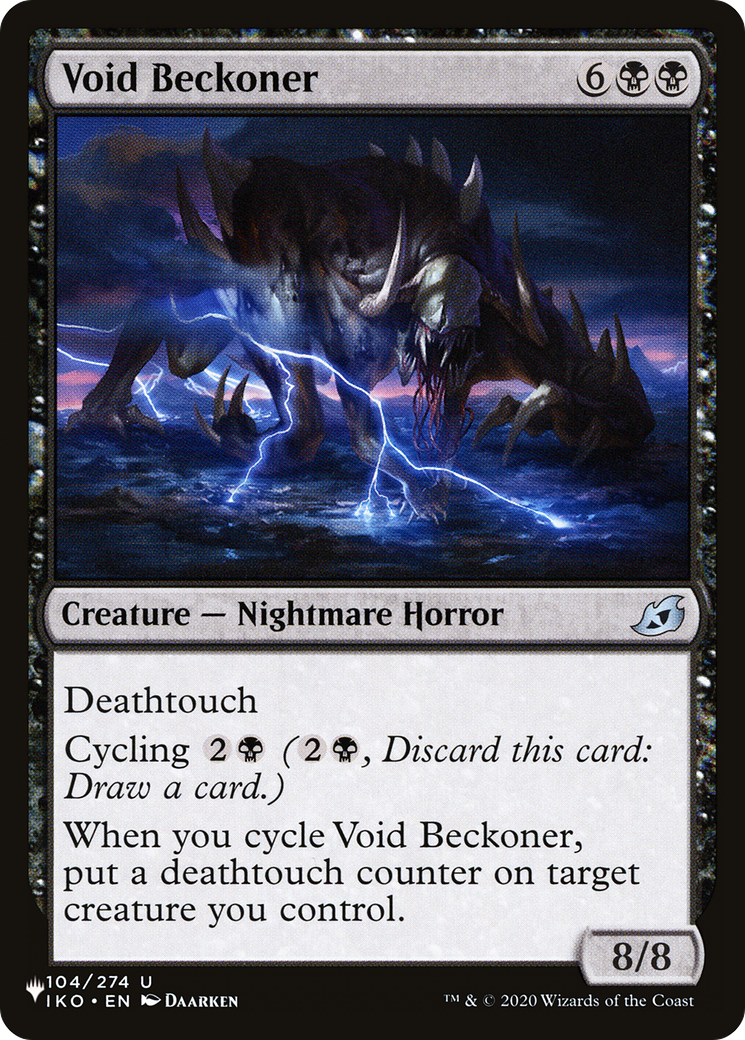 Void Beckoner [The List Reprints] | Nerdhalla Games