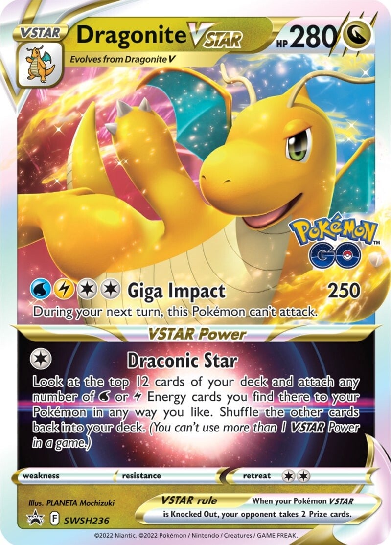 Dragonite VSTAR (SWSH236) [Sword & Shield: Black Star Promos] | Nerdhalla Games