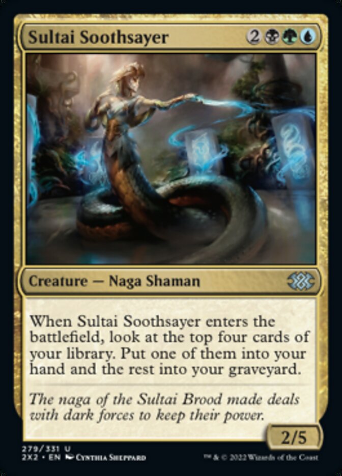 Sultai Soothsayer [Double Masters 2022] | Nerdhalla Games