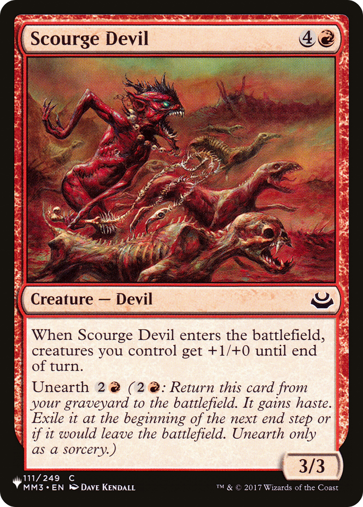 Scourge Devil [The List Reprints] | Nerdhalla Games