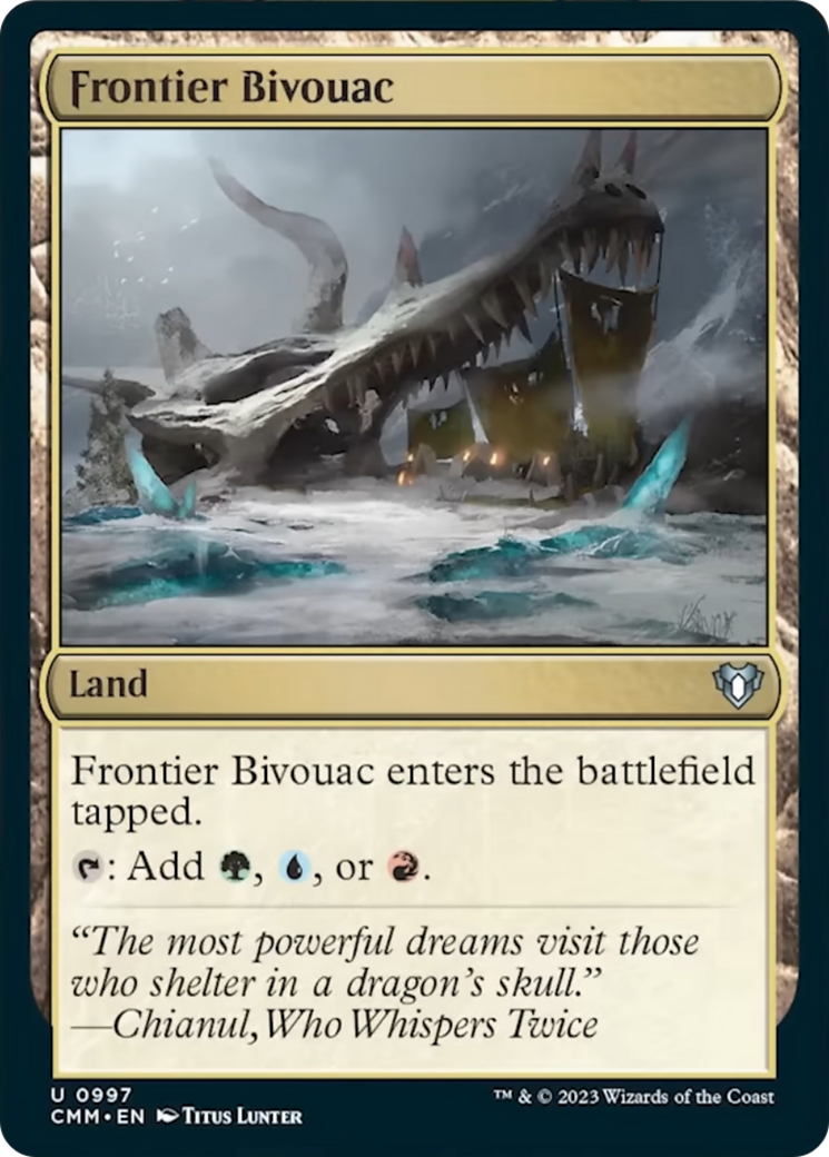 Frontier Bivouac [Commander Masters] | Nerdhalla Games