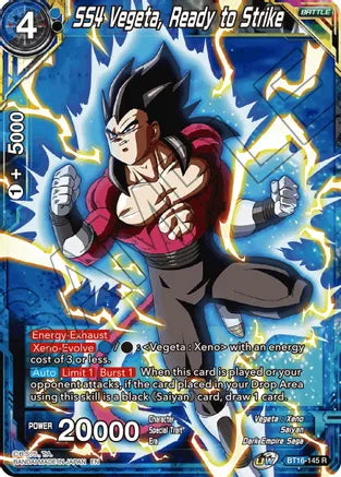 SS4 Vegeta, Ready to Strike (BT16-145) [Realm of the Gods] | Nerdhalla Games