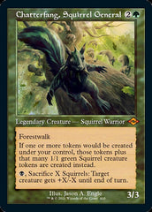 Chatterfang, Squirrel General (Retro Foil Etched) [Modern Horizons 2] | Nerdhalla Games