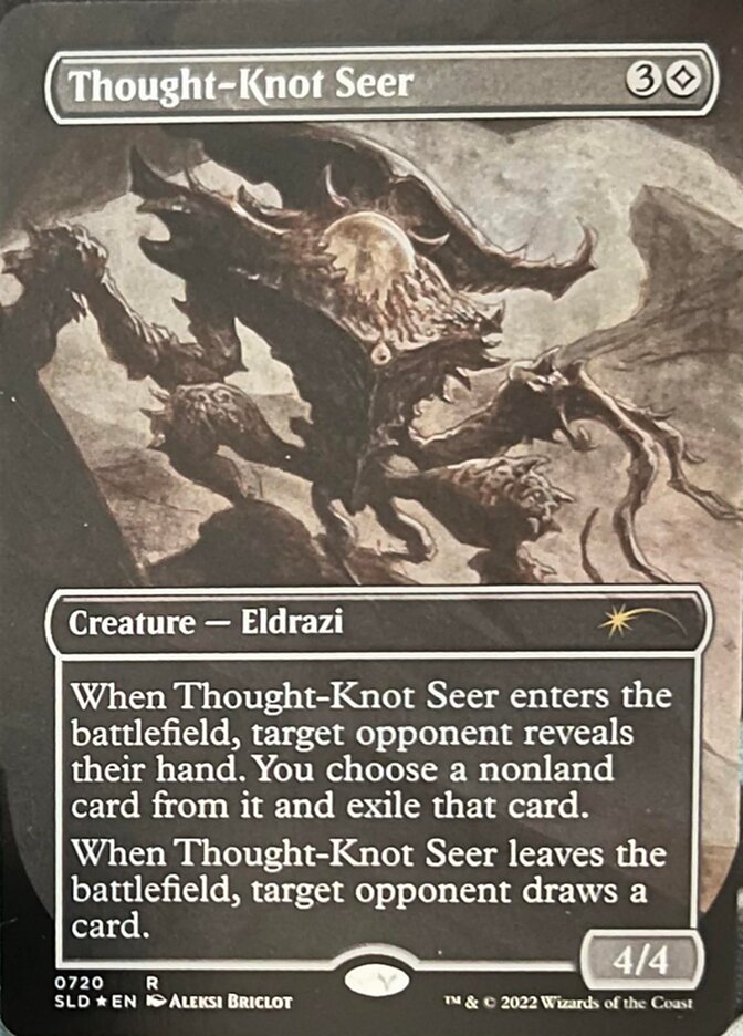 Thought-Knot Seer (720) (Borderless) [Secret Lair Drop Promos] | Nerdhalla Games