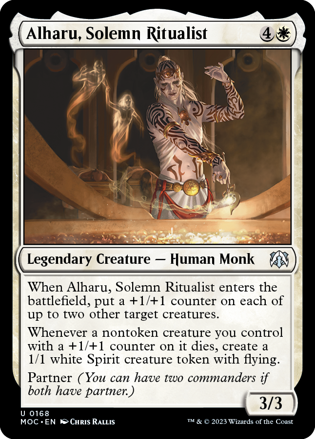 Alharu, Solemn Ritualist [March of the Machine Commander] | Nerdhalla Games