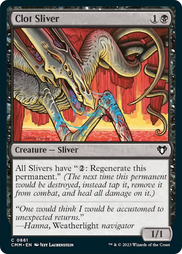 Clot Sliver [Commander Masters] | Nerdhalla Games