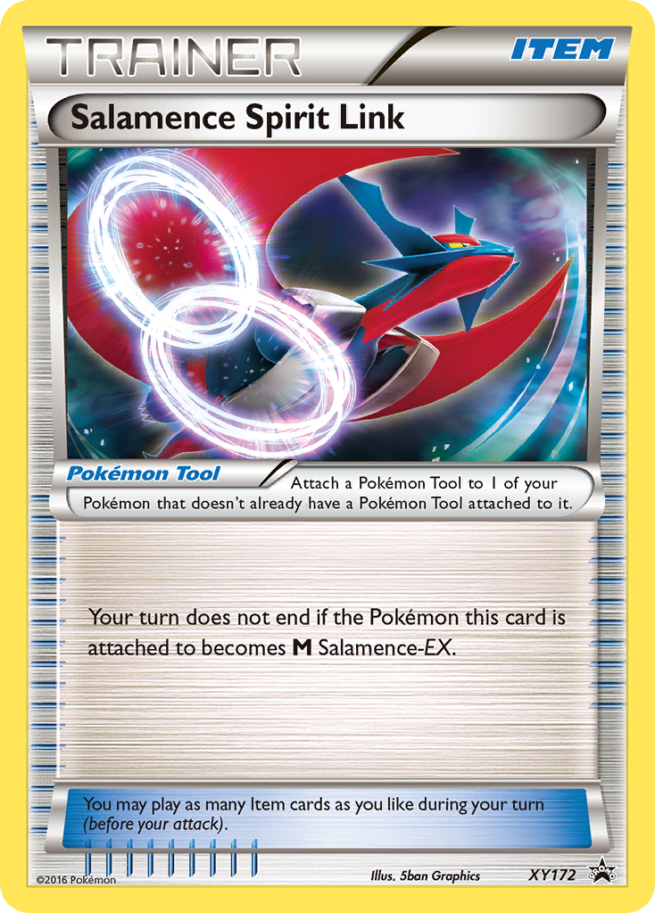 Salamence Spirit Link (XY172) [XY: Black Star Promos] | Nerdhalla Games