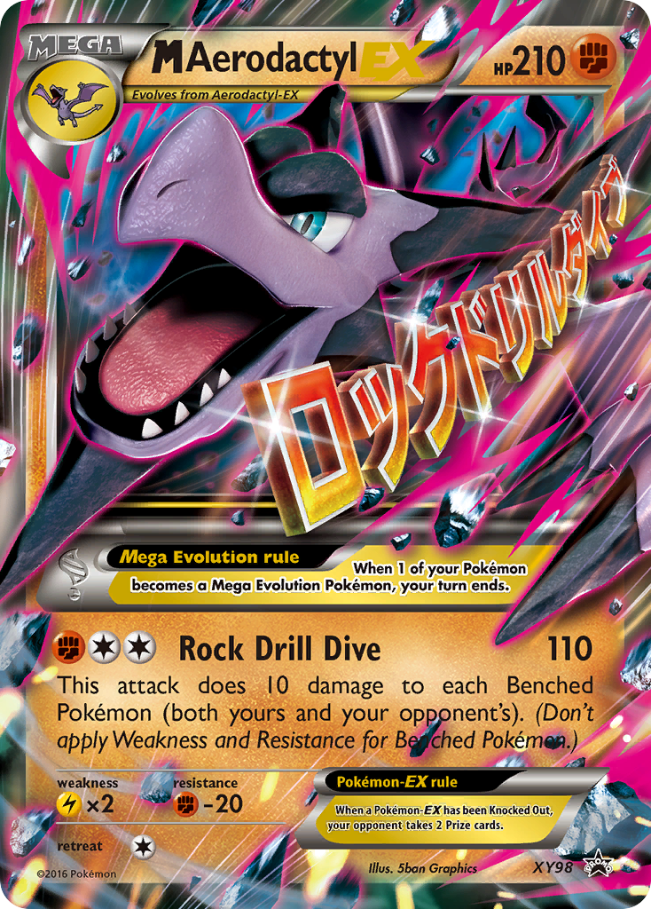 M Aerodactyl EX (XY98) [XY: Black Star Promos] | Nerdhalla Games