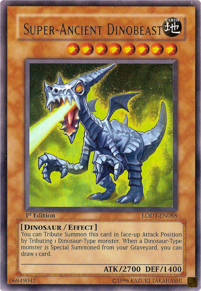 Super-Ancient Dinobeast [LODT-EN088] Ultra Rare | Nerdhalla Games