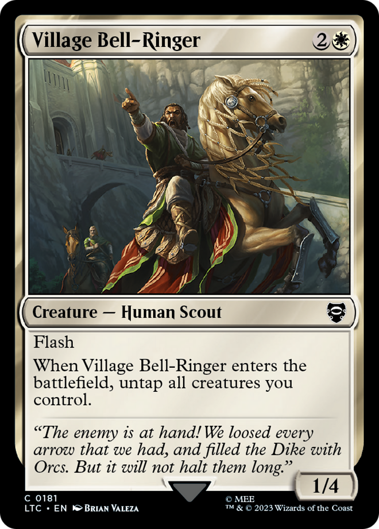 Village Bell-Ringer [The Lord of the Rings: Tales of Middle-Earth Commander] | Nerdhalla Games