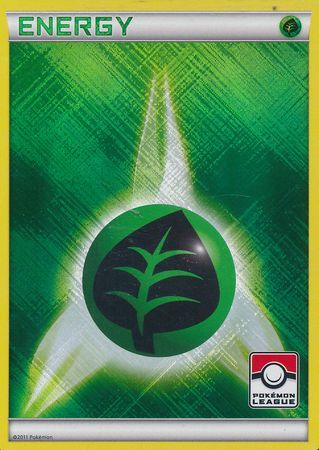 Grass Energy (2011 Pokemon League Promo) [League & Championship Cards] | Nerdhalla Games