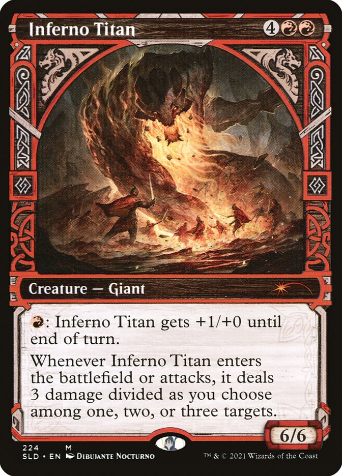 Inferno Titan [Secret Lair Drop Series] | Nerdhalla Games