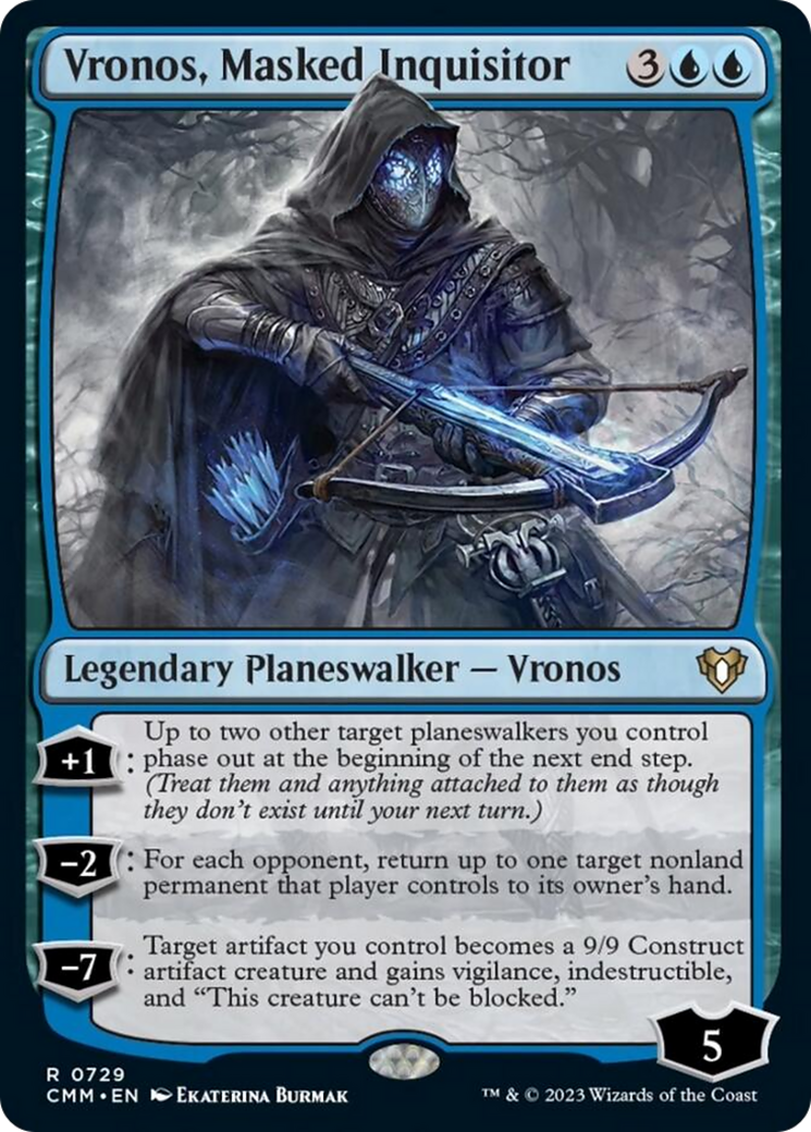 Vronos, Masked Inquisitor [Commander Masters] | Nerdhalla Games