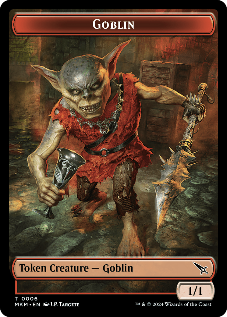 Detective // Goblin Double-Sided Token [Murders at Karlov Manor Tokens] | Nerdhalla Games