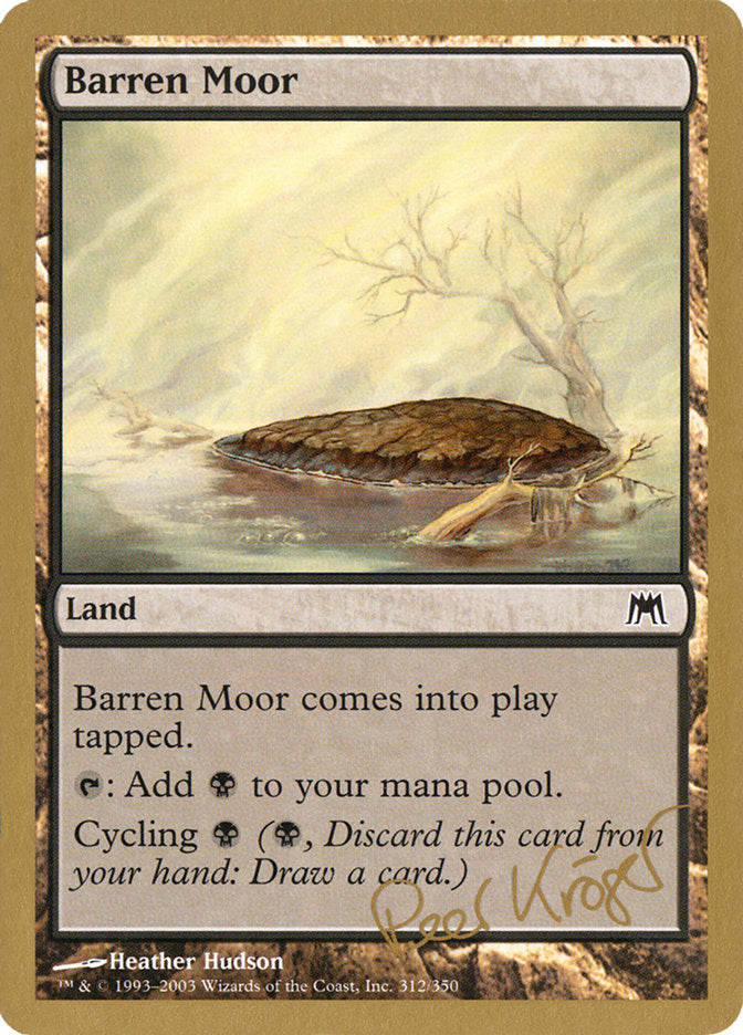 Barren Moor (Peer Kroger) [World Championship Decks 2003] | Nerdhalla Games