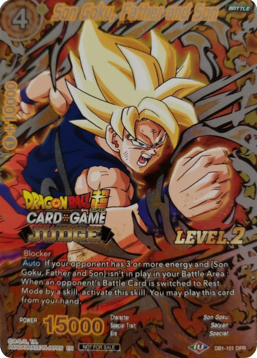 Son Goku, Father and Son (Level 2) (DB1-101) [Promotion Cards] | Nerdhalla Games