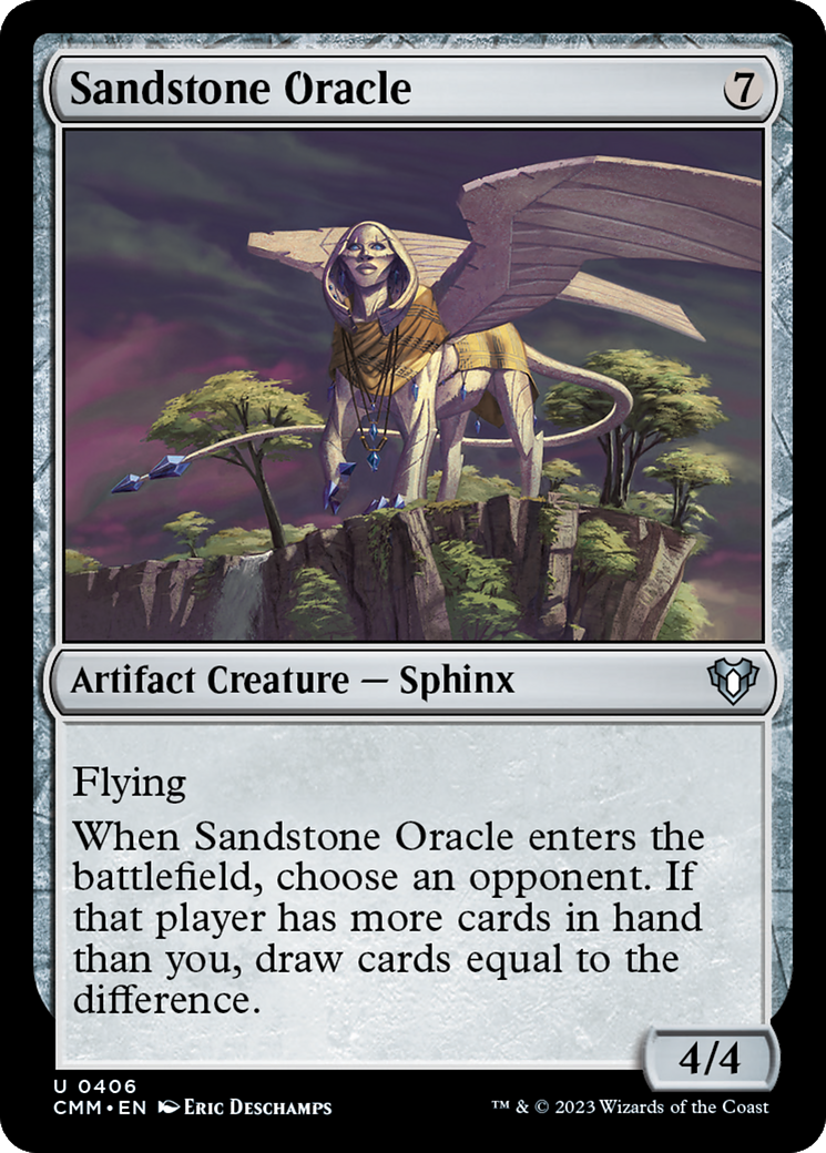 Sandstone Oracle [Commander Masters] | Nerdhalla Games