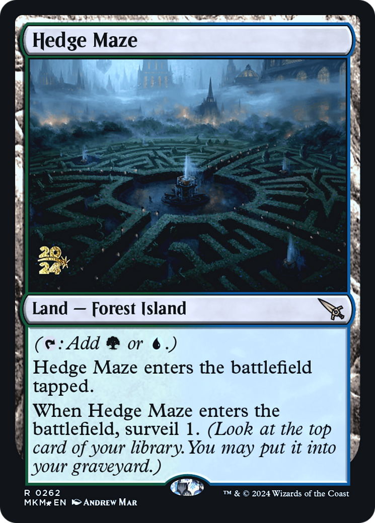 Hedge Maze [Murders at Karlov Manor Prerelease Promos] | Nerdhalla Games