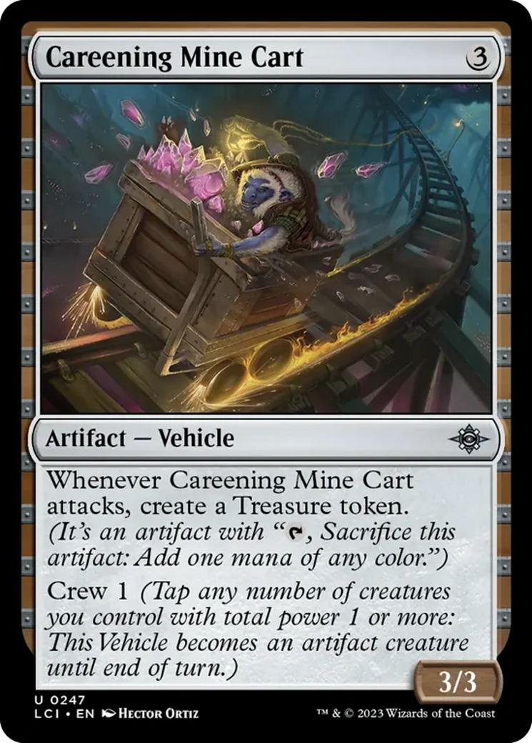 Careening Mine Cart [The Lost Caverns of Ixalan] | Nerdhalla Games