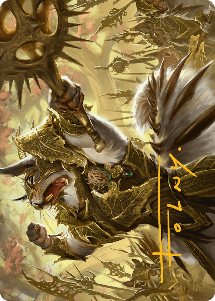 Honored Dreyleader Art Card (Gold-Stamped Signature) [Bloomburrow Art Series] | Nerdhalla Games