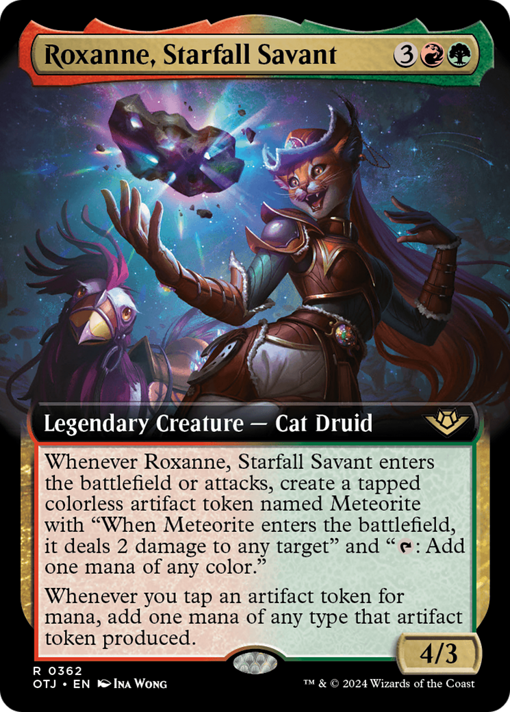 Roxanne, Starfall Savant (Extended Art) [Outlaws of Thunder Junction] | Nerdhalla Games