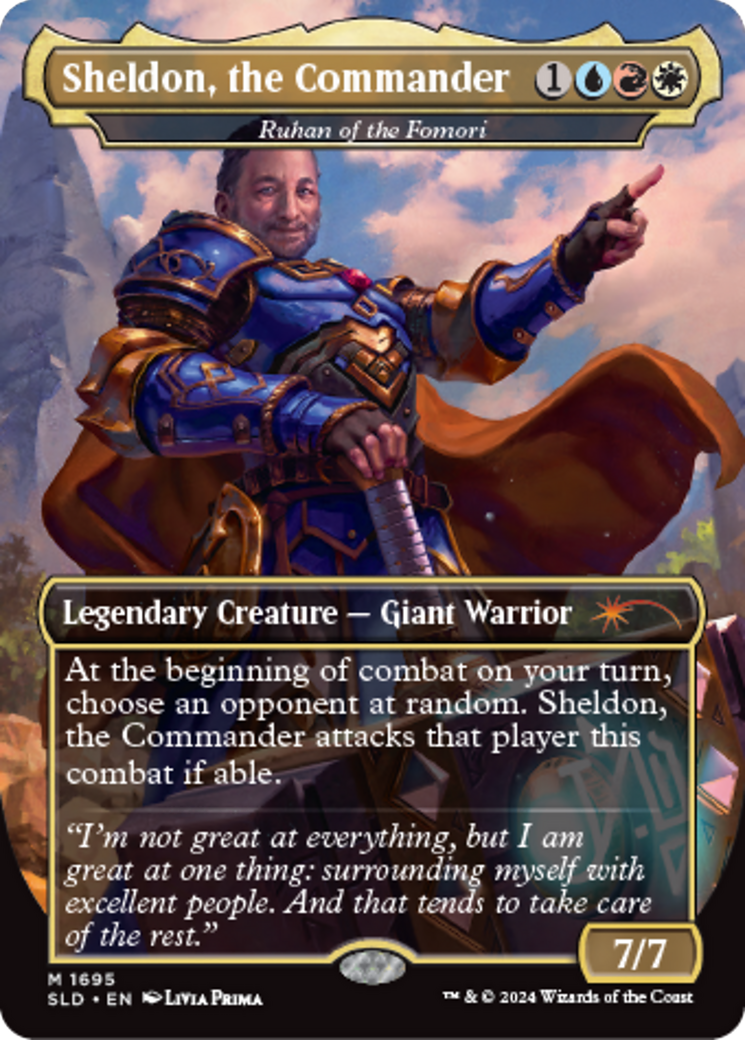 Ruhan of the Fomori - Sheldon, the Commander [Secret Lair: Sheldon's Spellbook] | Nerdhalla Games