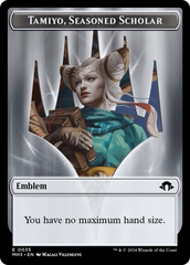 Tamiyo, Seasoned Scholar // Energy Reserve Double-Sided Token [Modern Horizons 3 Tokens] | Nerdhalla Games