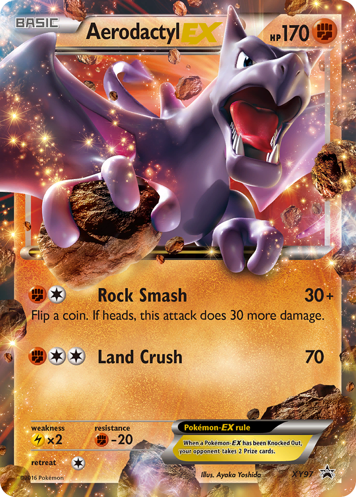 Aerodactyl EX (XY97) [XY: Black Star Promos] | Nerdhalla Games