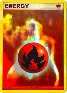 Fire Energy (2006 2007 League Promo) [League & Championship Cards] | Nerdhalla Games