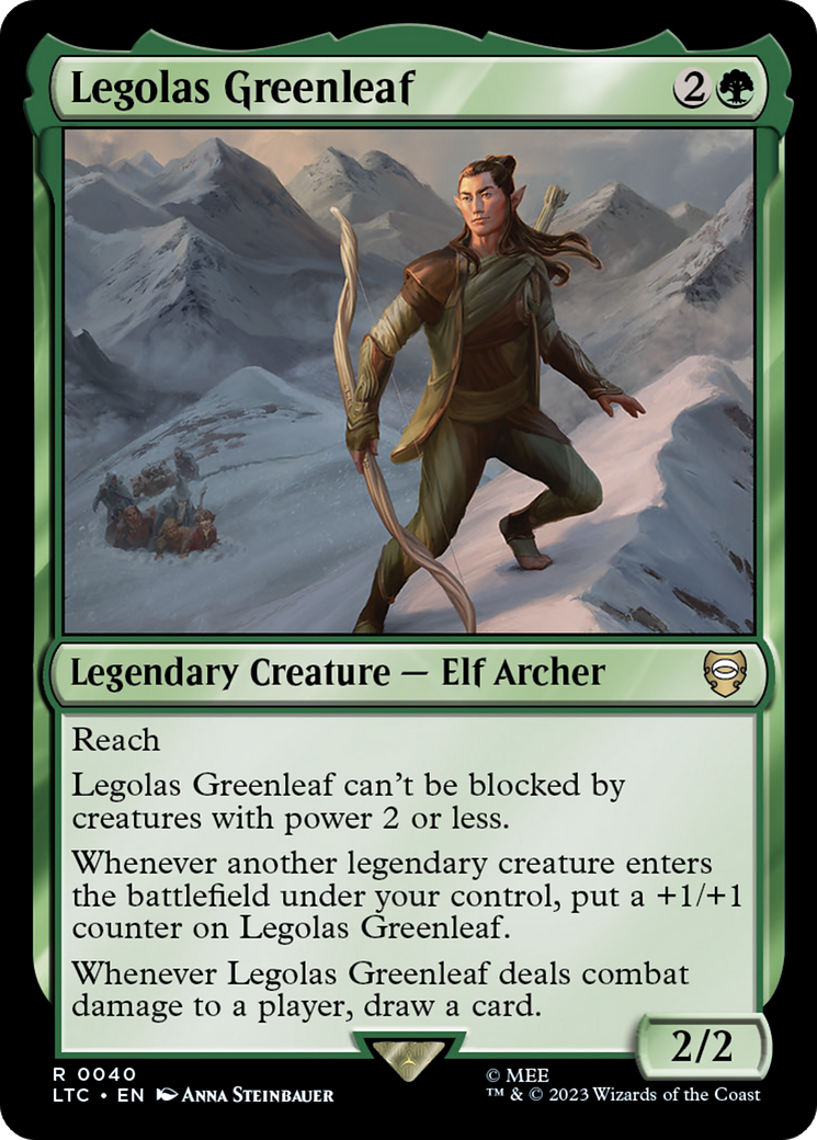 Legolas Greenleaf [The Lord of the Rings: Tales of Middle-Earth Commander] | Nerdhalla Games