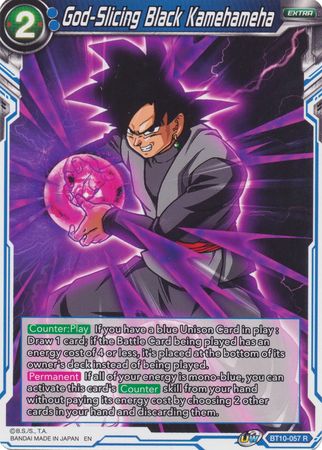 God-Slicing Black Kamehameha (BT10-057) [Rise of the Unison Warrior 2nd Edition] | Nerdhalla Games