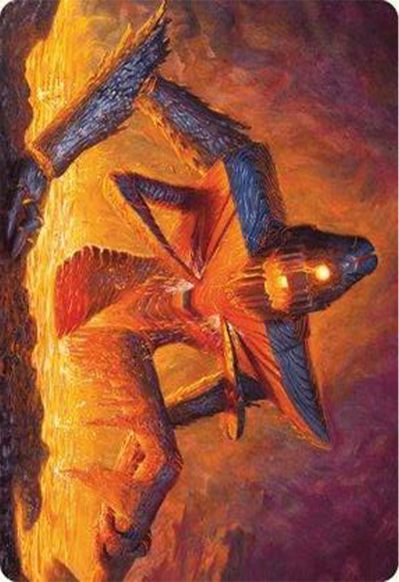 Molten Gatekeeper Art Card [Modern Horizons 3 Art Series] | Nerdhalla Games