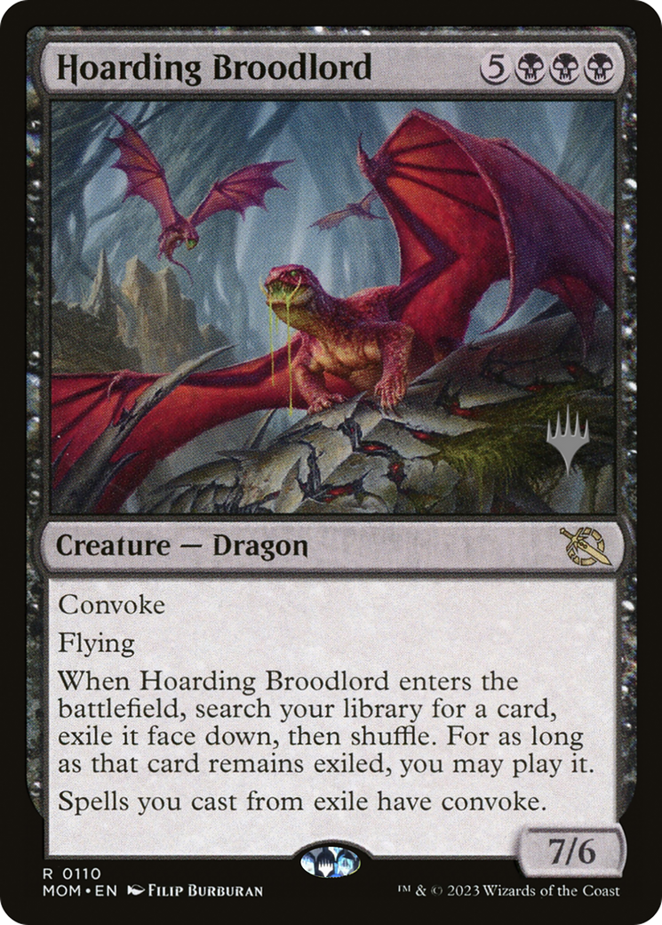 Hoarding Broodlord (Promo Pack) [March of the Machine Promos] | Nerdhalla Games