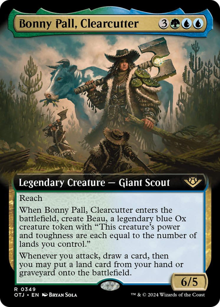 Bonny Pall, Clearcutter (Extended Art) [Outlaws of Thunder Junction] | Nerdhalla Games