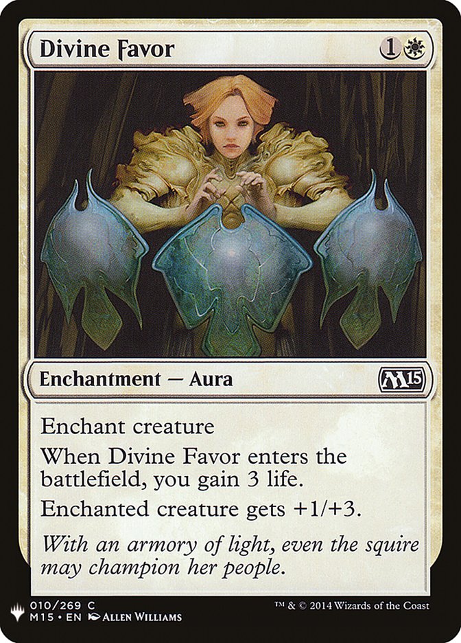 Divine Favor [Mystery Booster] | Nerdhalla Games