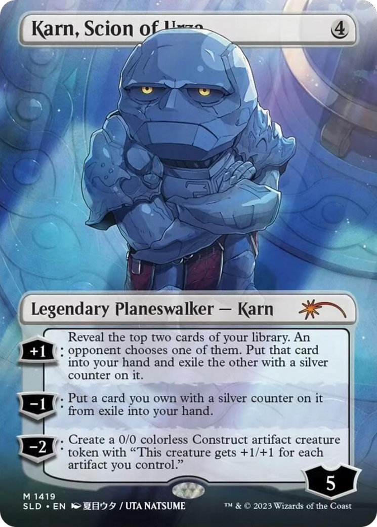 Karn, Scion of Urza (Rainbow Foil) [Secret Lair Drop Series] | Nerdhalla Games