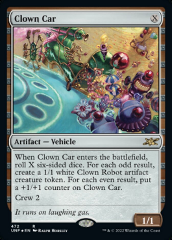 Clown Car (Galaxy Foil) [Unfinity] | Nerdhalla Games