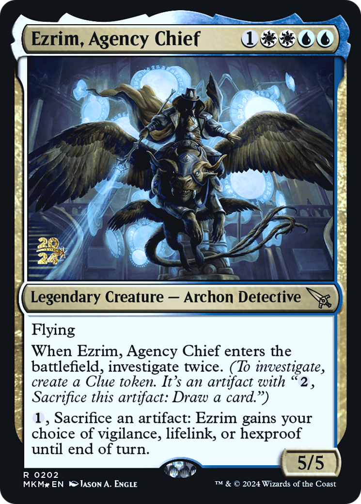 Ezrim, Agency Chief [Murders at Karlov Manor Prerelease Promos] | Nerdhalla Games