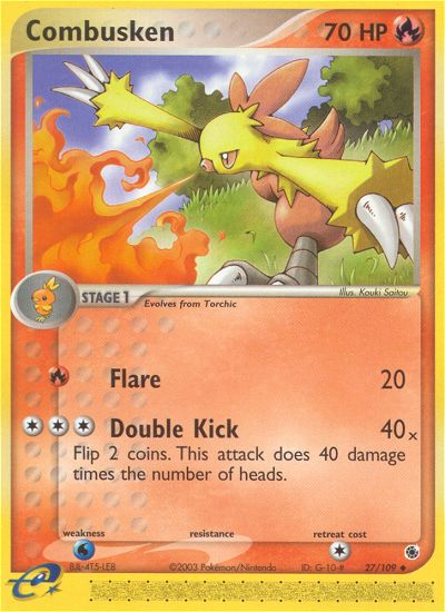 Combusken (27/109) [EX: Ruby & Sapphire] | Nerdhalla Games